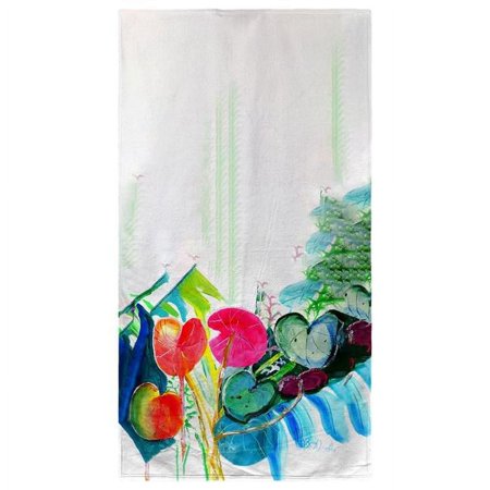 Betsydrake  Cyclamen Plant Beach Towel
