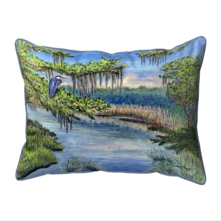 Betsydrake HJ1184 16 x 20 in. Marsh Morning Large Indoor & Outdoor Pillow - Large
