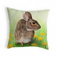 thumbnail image 1 of Betsydrake KS053R Rabbit Right Noncorded Pillow - Small, 1 of 1