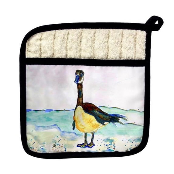 Betsydrake PT1163 Betsys Goose Pot Holder