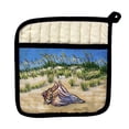 thumbnail image 1 of Betsydrake PT1167 Conch Found Pot Holder, 1 of 1