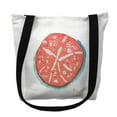 thumbnail image 1 of Betsydrake TY092G 18 x 18 in. Coral Sand Dollar Tote Bag - Large, 1 of 1