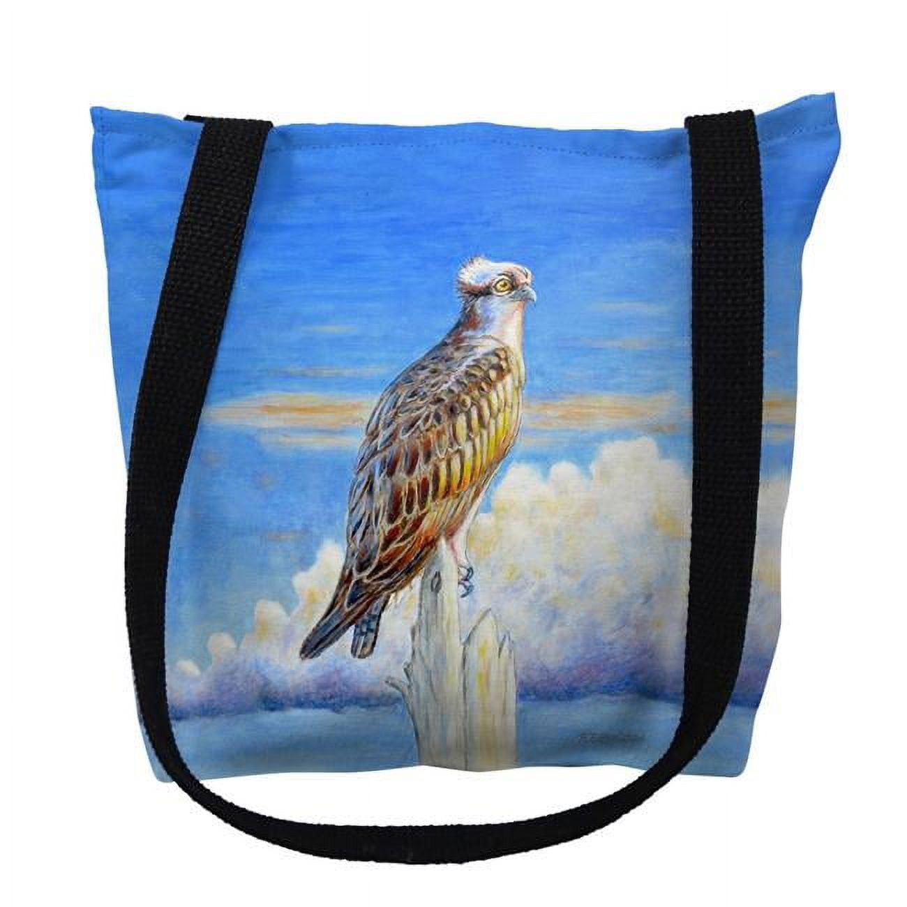 Betsydrake TY1109G 18 x 18 in. Osprey Storm Tote Bag - Large
