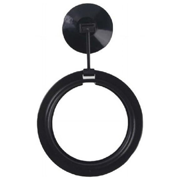 Betta Feeding Ring Round Square Floating Feed Circles for Small Fish Black