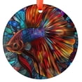 thumbnail image 1 of Betta Fish: -Style Christmas Ornament - Made With Real Glass, Holiday Keepsake, Xmas Tree Hanging Decoration, Seasonal Gift Idea, Collectible Ornament 2025 Christmas Tree Decoratio, 1 of 5