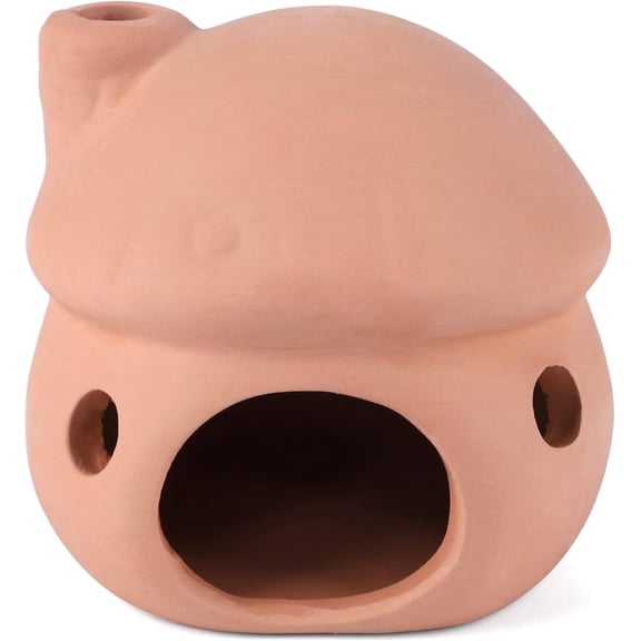 Betta Fish Tank Accessories, Pleco Caves for Aquarium, Fish Aquarium Decoration, Shrimp Breeding Cave, Natural Ceramics Mushroom House