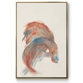 thumbnail image 1 of Betta III Framed Premium Gallery Wrapped Canvas - Ready to Hang - 27 x 41 - Gold Floating Frame, 1 of 9