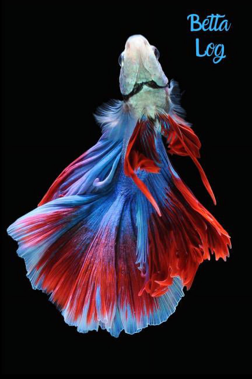 Betta Log Blank Lined Book For Betta Fish Tank Maintenance. Great For