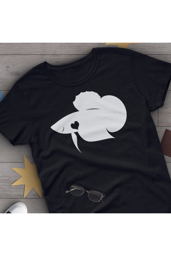 Betta Siamese Fighting Fish Tropical Aquarium Pet Animal Tshirt,for men and women up to 5XL