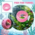 thumbnail image 1 of Betta Tunnel, Aquarium Betta Fish Hideout with Suction Cup Fish Tank Tunnel Shrimp Cave Aquarium Decor Fish Tank Accessories for Small Fish Shrimp Betta Guppy Hiding Resting.3.15in,Pink, 1 of 6