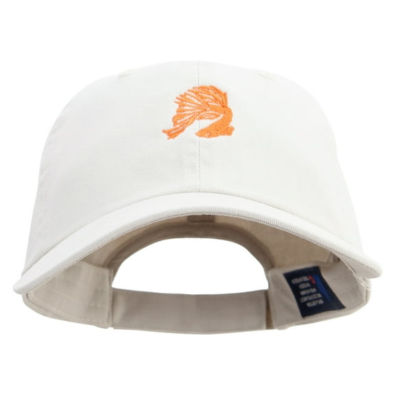 Bettafish Icon Embroidered Low Profile Dyed Cotton Twill Cap - Putty OSFM