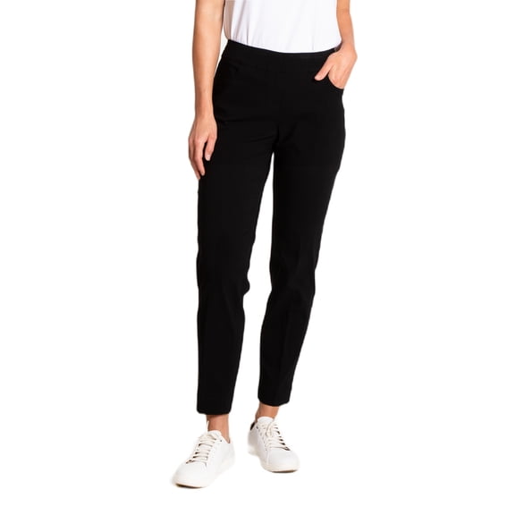 Slimsation Pull-on Ankle Pant 29 Inch Black Pants Women 12