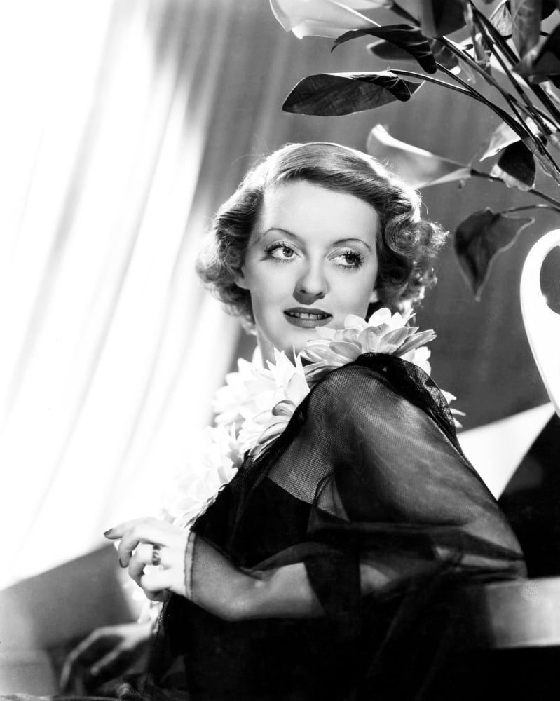 Bette Davis Canvas Art - (16 x 20)