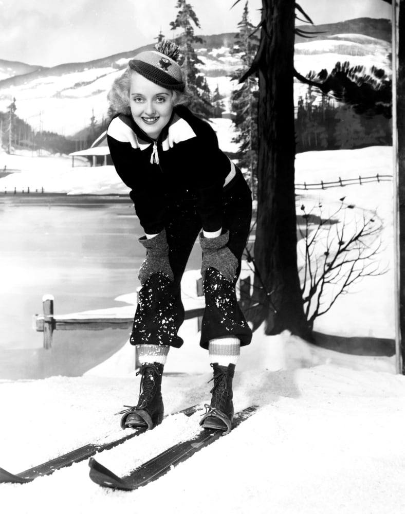 Bette Davis Canvas Art - (16 x 20)
