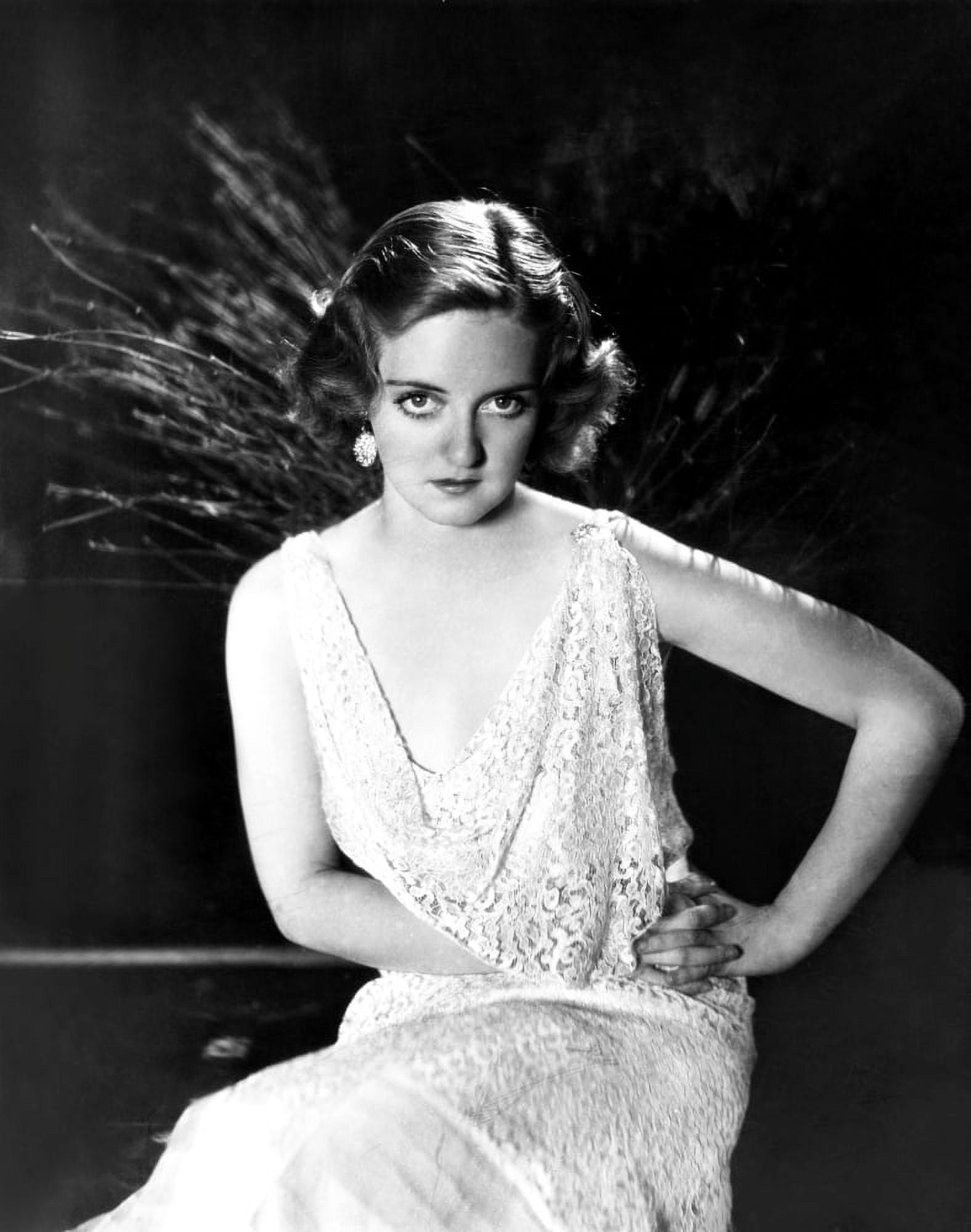 Bette Davis Canvas Art - (16 x 20)
