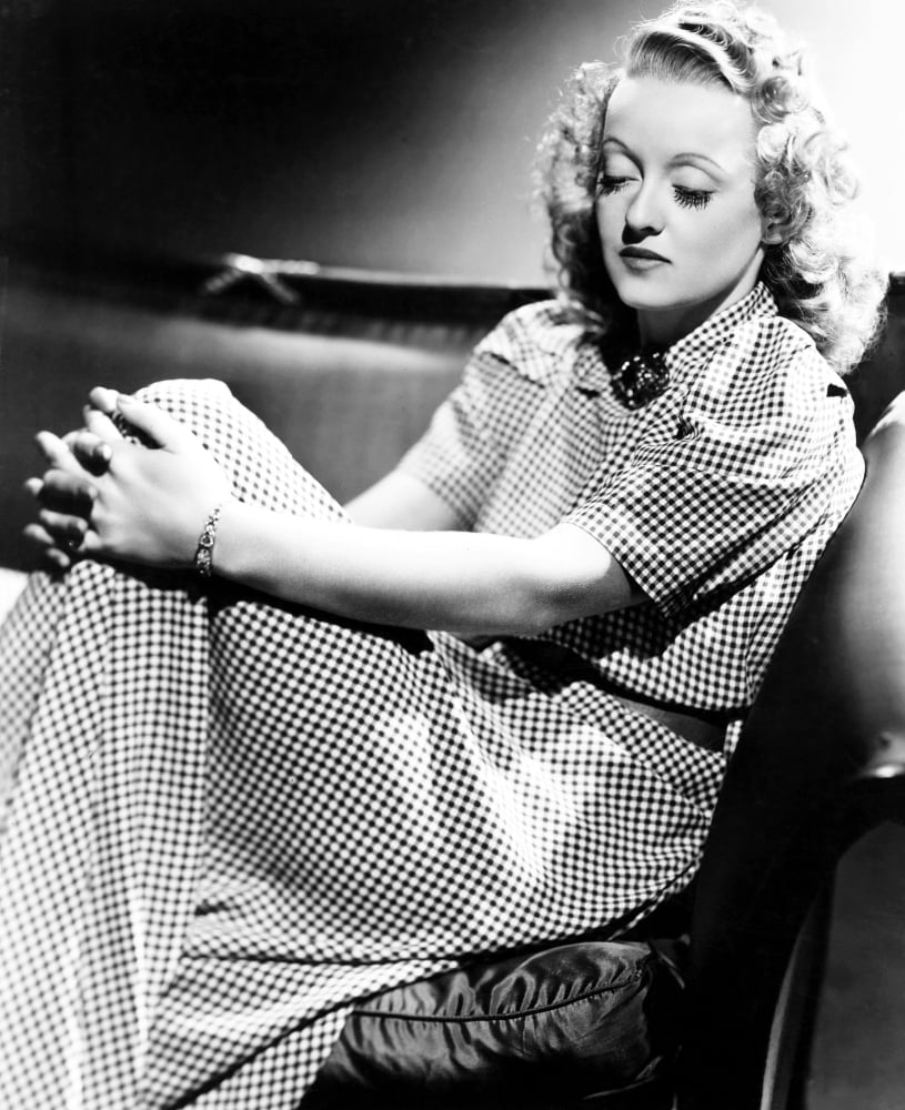 Bette Davis Canvas Art - (16 x 20)