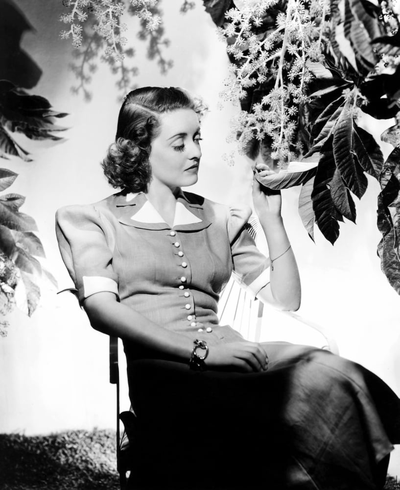 Bette Davis Canvas Art - (16 x 20)