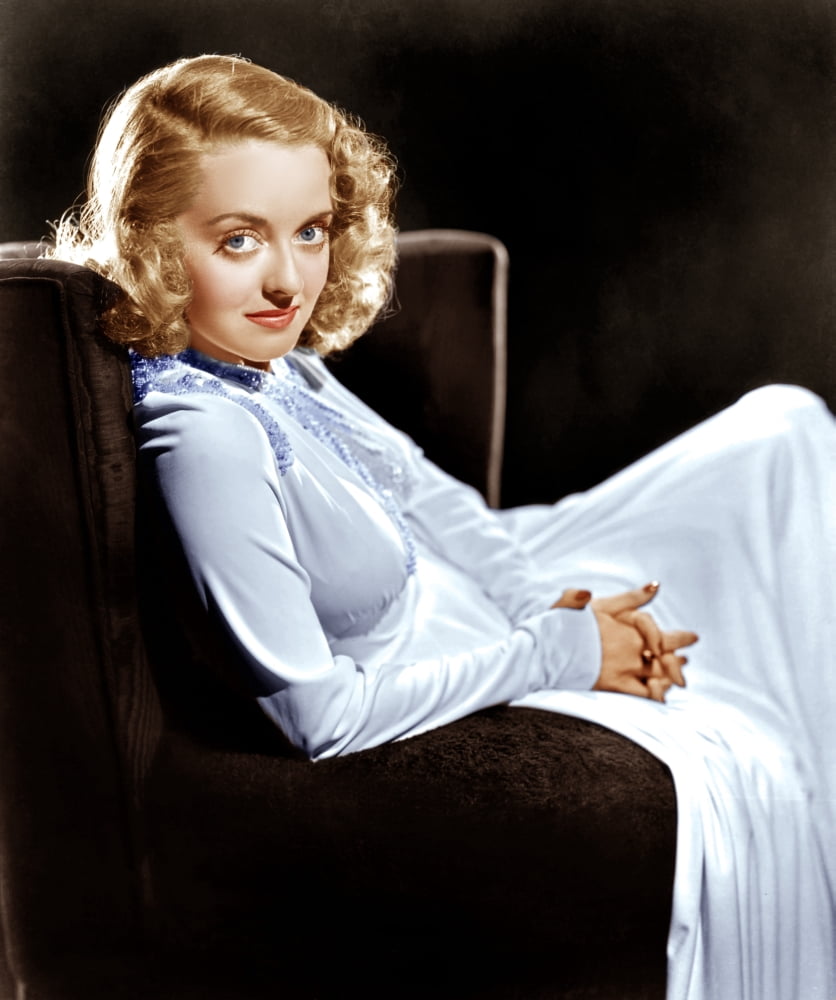 Bette Davis Canvas Art - (16 x 20)
