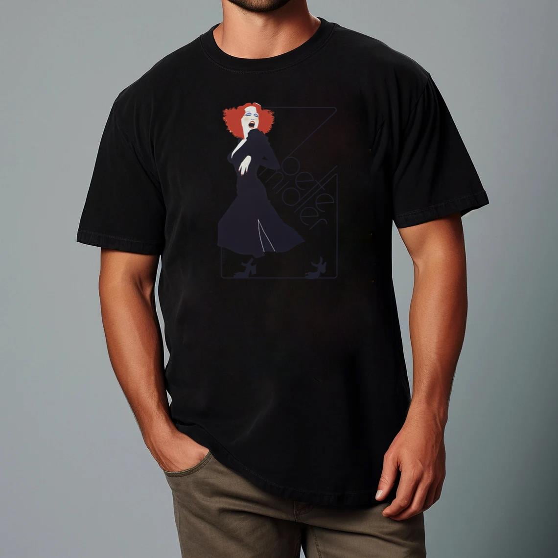 Bette Midler The Singer An Iconic Divine Miss M Fan Gift Unisex T-Shirt ...