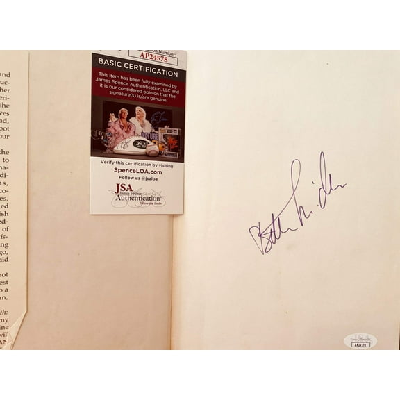 Bette Midler autographed A View From A Broad hardcover book JSA