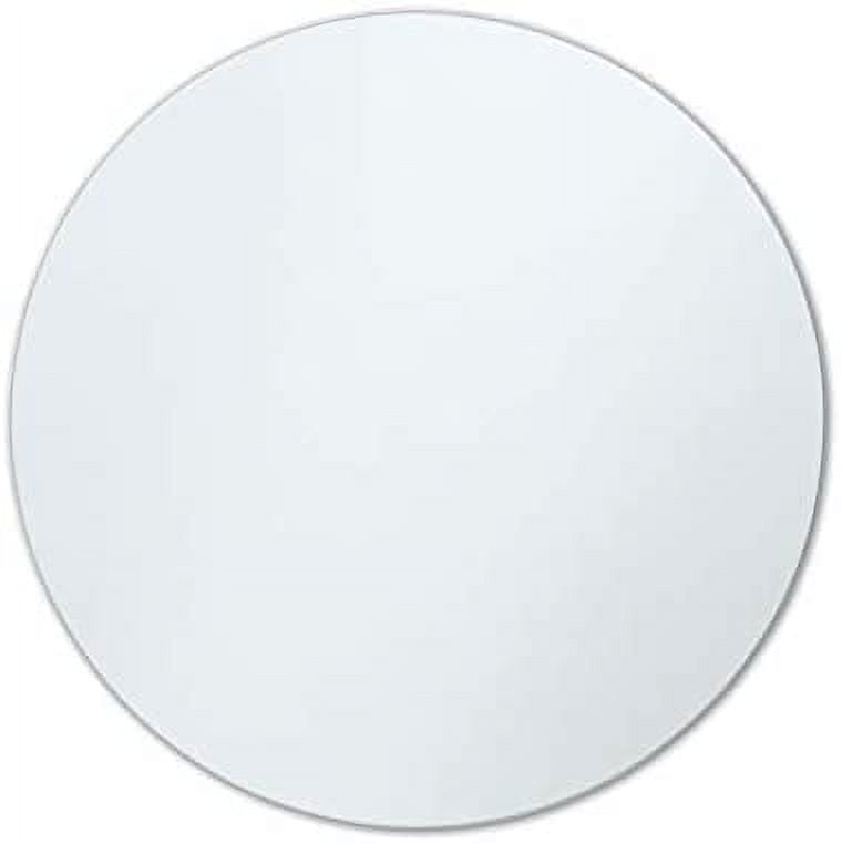 Better 24" x 24" Frameless Round Mirror Polished Edge