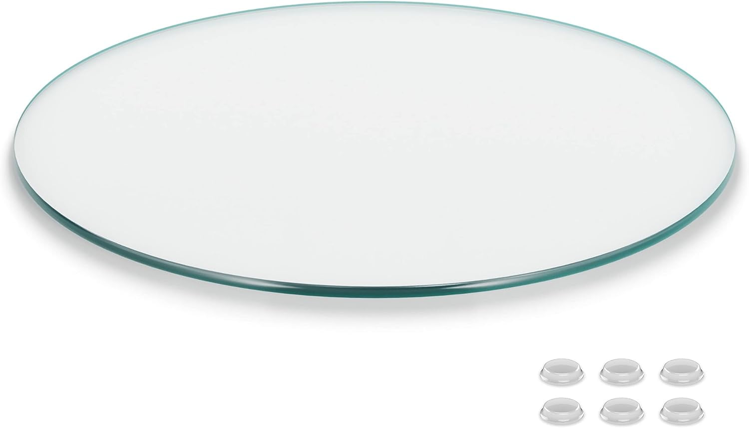 Round glass table sale top 42 inches