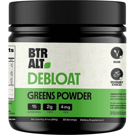 Better Alt Greens Powder Blend of 15 Super Greens