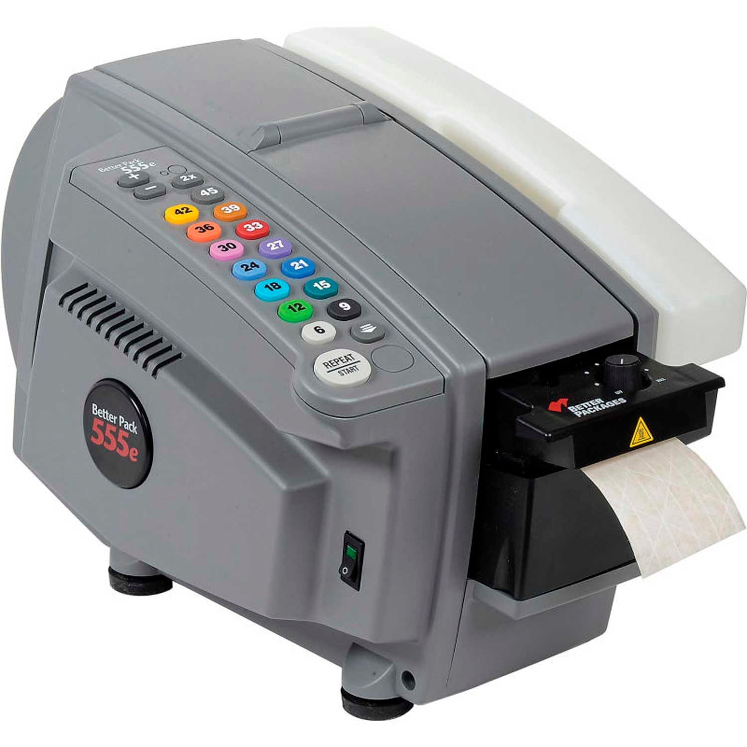 Better Packages BP-555ES Electronic Kraft Tape Dispenser For 1/2""-3""W Tape