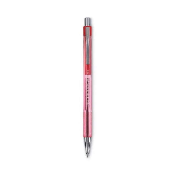 Better Ballpoint Pen, Retractable, Fine 0.7 Mm, Red Ink, Translucent Red Barrel, Dozen | Bundle of 2 Dozen