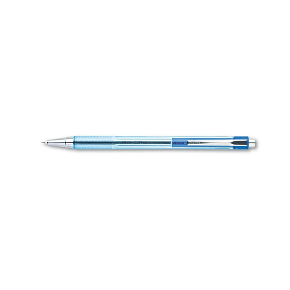 Pilot The Better Retractable Ballpoint Pens, Medium Point, Blue Ink, Dozen Box (30006)