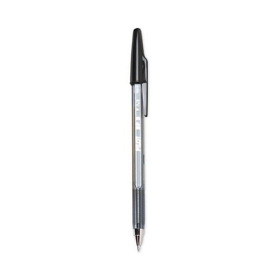Better Ballpoint Pen, Stick, Fine 0.7 Mm, Black Ink, Smoke Barrel, Dozen | Bundle of 2 Dozen