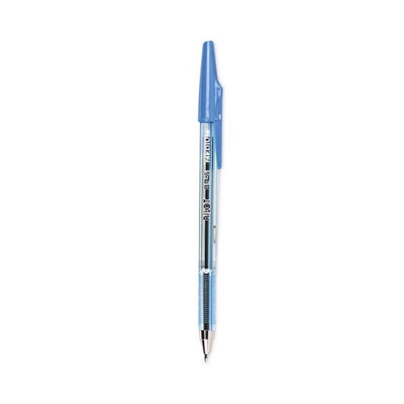 Better Ballpoint Pen, Stick, Medium 1 Mm, Blue Ink, Translucent Blue Barrel, Dozen | Bundle of 10 Dozen