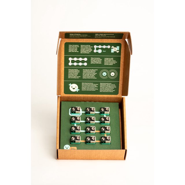 Better Battery Co. 129V Kit Zero Waste, High Performance 9V battery