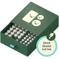 Better Battery Variety Pack 22 AAA + 22 AA + 2 9V Batteries Zero