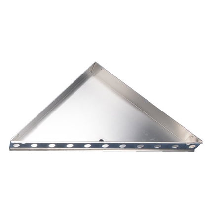 Better Bench BB-30 - Ready To Tile Triangular Bench Triangle Corner Seat - 3" x 21.5" x 21.5" x 30" - for Shower Bathroom