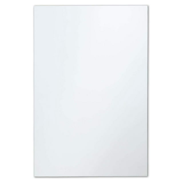Better Bevel Frameless Rectangle Mirror, 24" x 30" Bathroom Wall Mirror