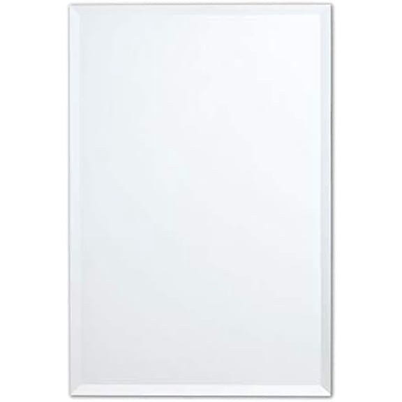 Better Bevel Frameless Rectangle Mirror | 30" x 36" Bathroom Wall Mirror w/Beveled Edge | Ultra-Flush Hanging System (Horizontal or Vertical)$$Electronics Accessories
