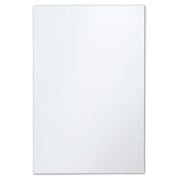 Better Bevel Frameless Rectangle Mirror, 30" x 40" Bathroom Wall Mirror w/Pencil Polished Edge