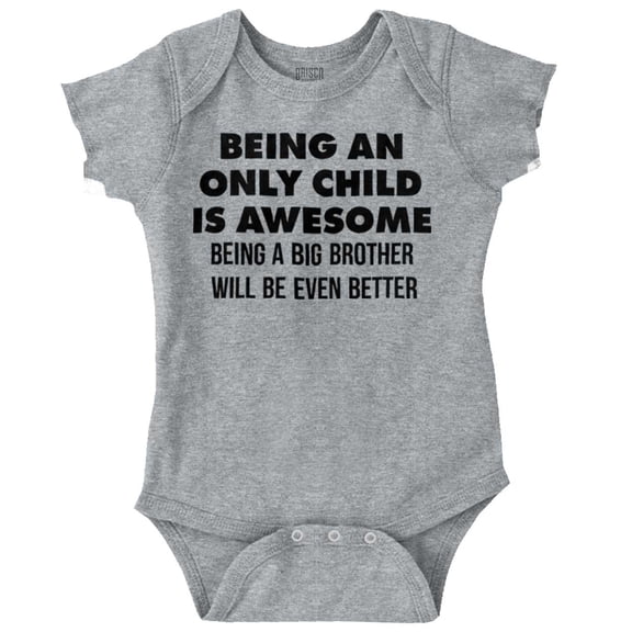Better Big Brother Baby Announcement Bodysuit Jumper Boys Infant Baby Brisco Brands NB