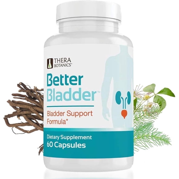 Better Bladder Control Supplement for Woman and Men- Bladder Support to Help Reduce Urinary Leaks, Frequency & Urgency - Bladder Health Formula For Good Night's Sleep 60 Bladder Capsules