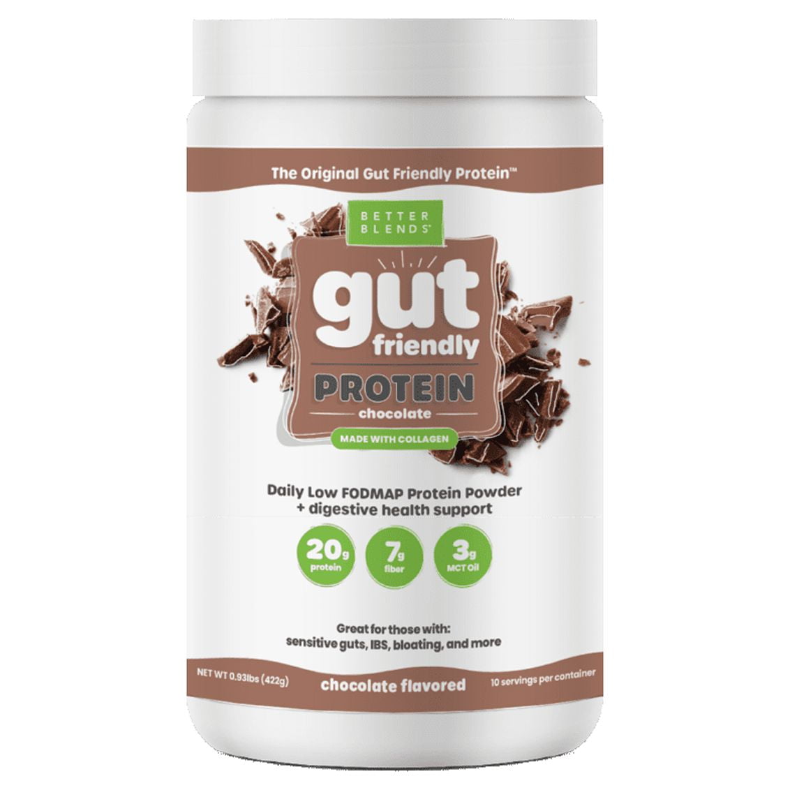 Better Blends Gut Friendly Low FODMAP Nutritional Protein Powder