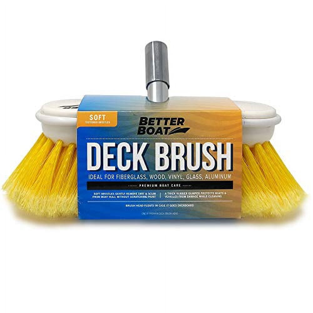 WEST MARINE Captain's Deck Brush, Soft, 8