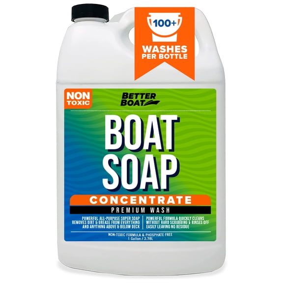 Better Boat Soap Concentrate Pink Eco-Friendly Liquid Cleaner