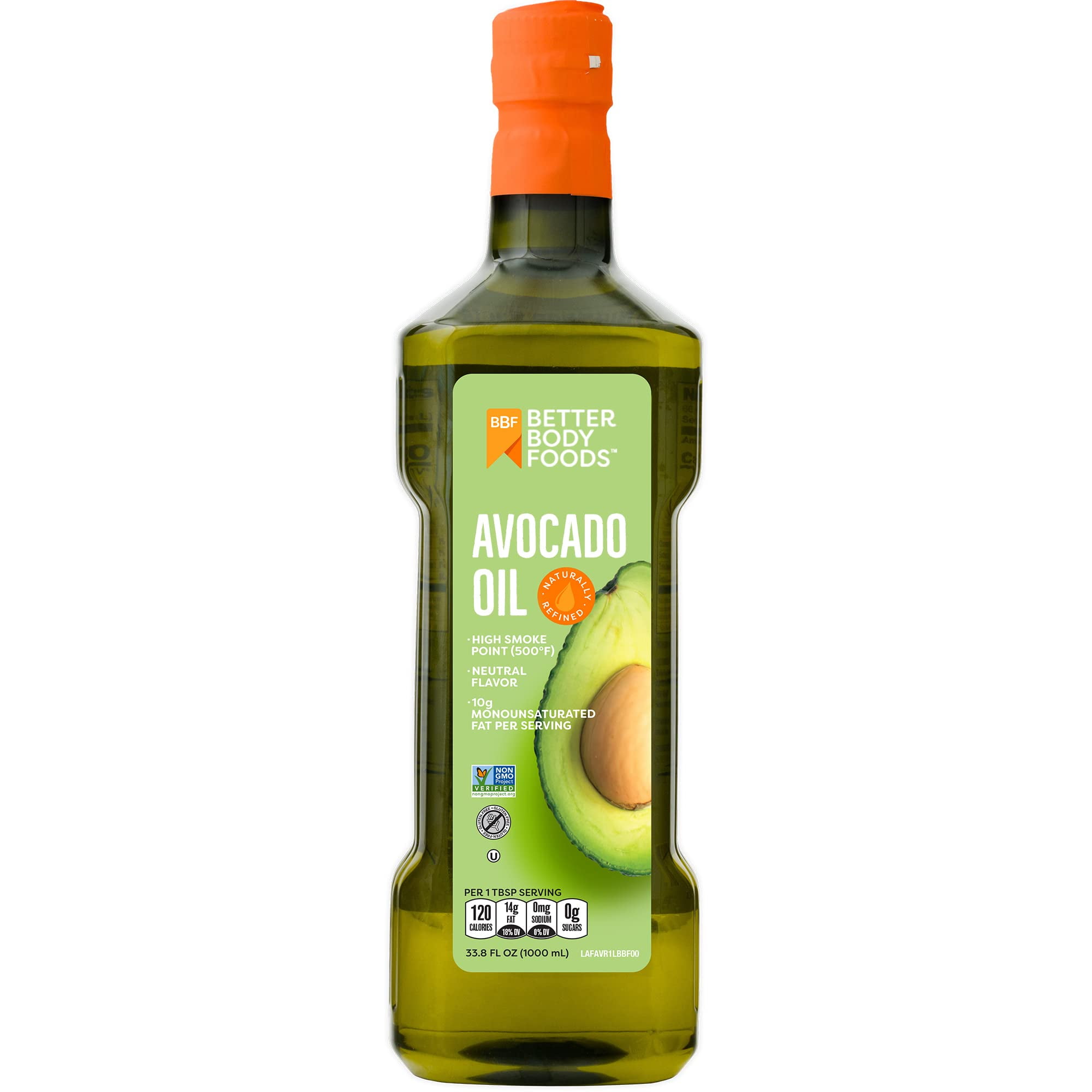 BetterBody Foods Oils - Naturally Refined Avocado Oil (Pack of 16)