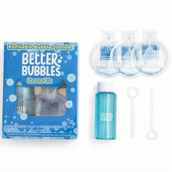 Better Bubbles Starter Kit, Diluted and Concentrated Solutions