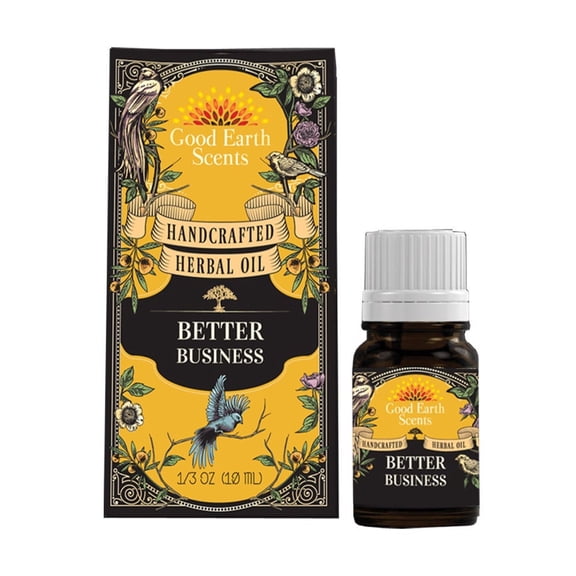 Better Business Herbal Essential Oil Blend | 100% Pure Undiluted Natural Oil for Relaxation Meditation Therapeutic Grade Aromatherapy