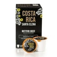 thumbnail image 1 of Better Buzz Costa Rica Medium Roast Coffee Pods 12ct, California Solar Energy Produced Recyclable Coffee Pods, Small Batch Roasted Single Origin Coffee, K-Cup Compatible, Life's Better Buzzed, 1 of 8