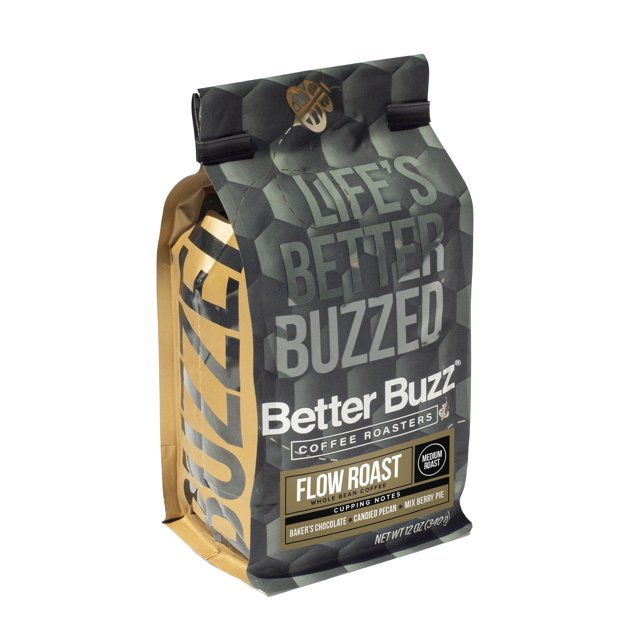 Better Buzz Flow Roast Signature Blend Medium Roast Whole Bean Coffee