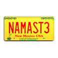 thumbnail image 1 of Better Call Saul | Howard Hamlin | NAMASTE | Metal Stamped Replica Prop License Plate, 1 of 2