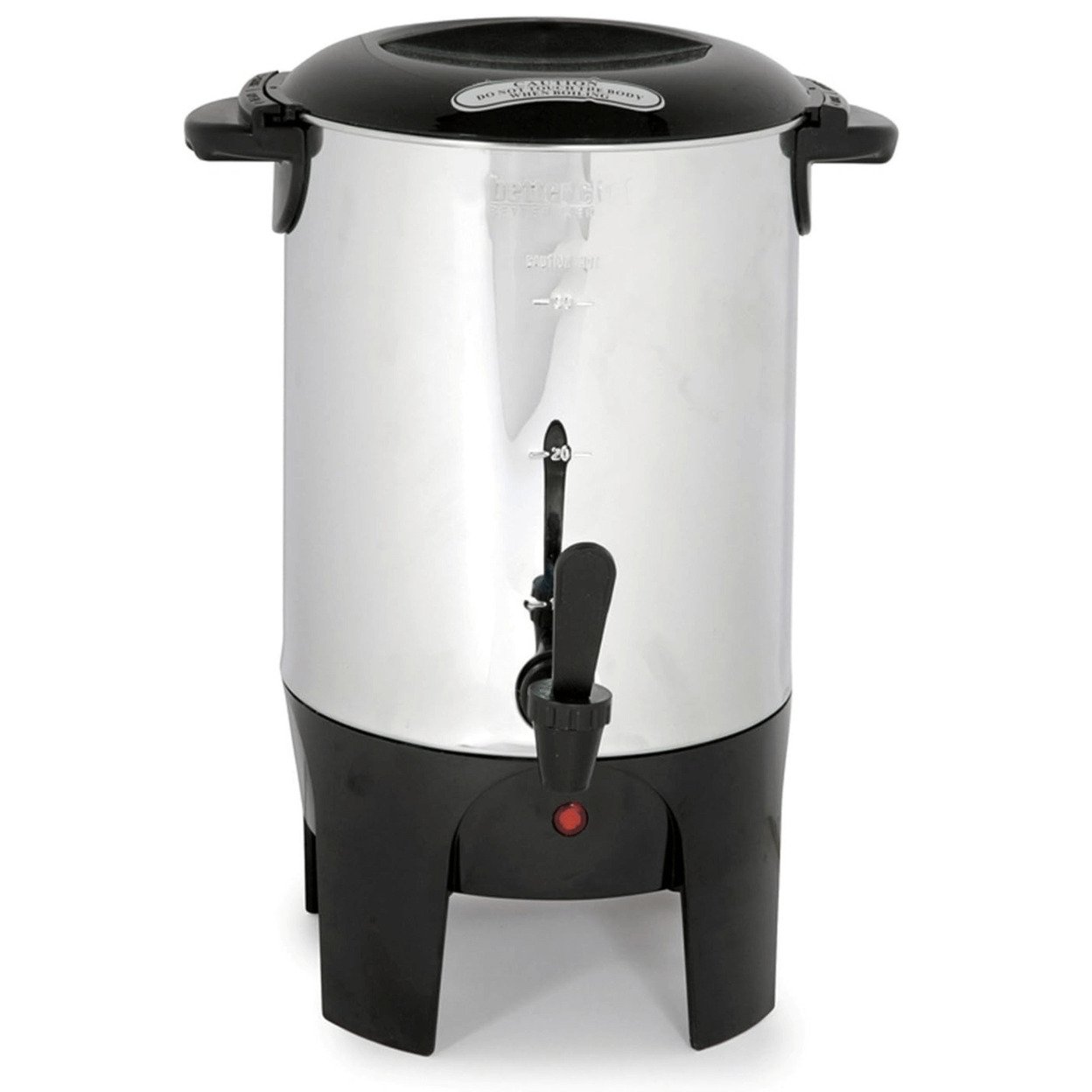 Coffee maker 30 cup stainless steel discount